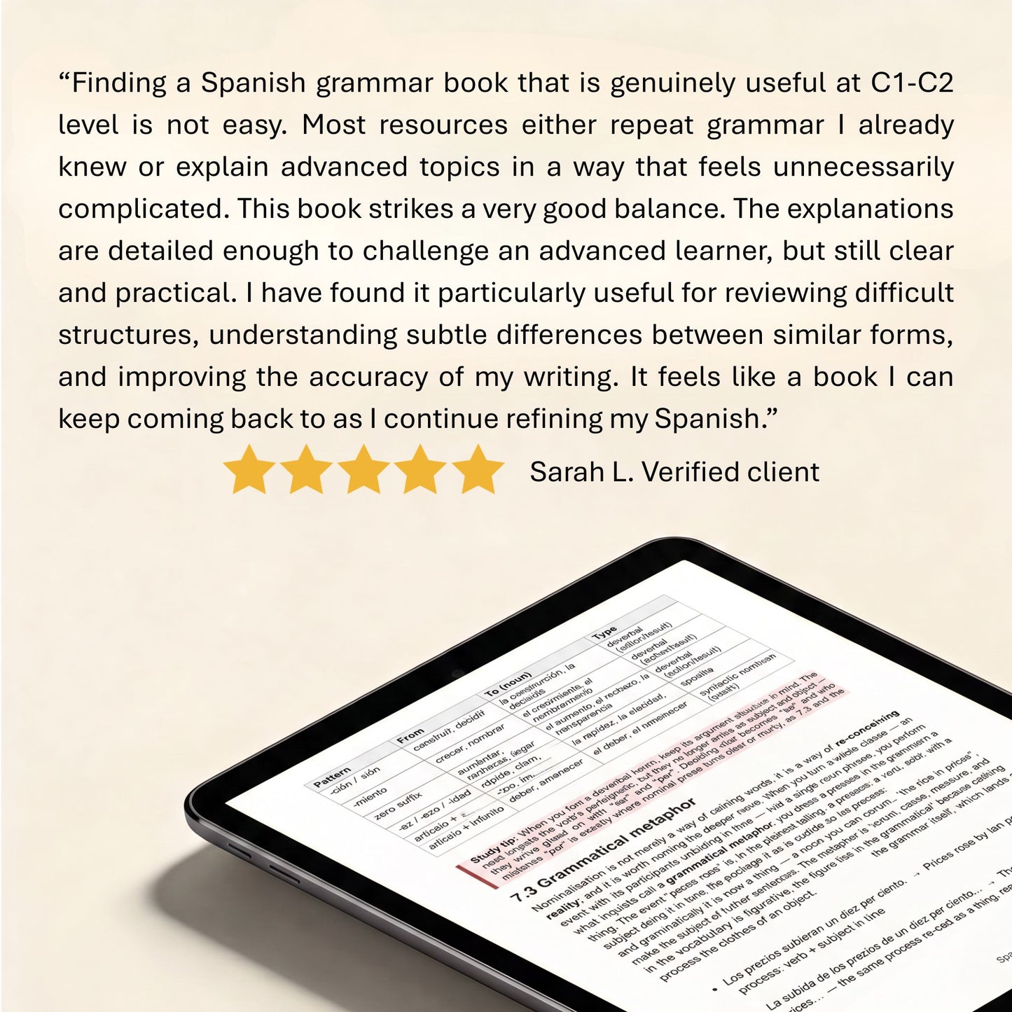 Spanish Grammar — Advanced (C1-C2)