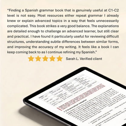 Spanish Grammar — Advanced (C1-C2)