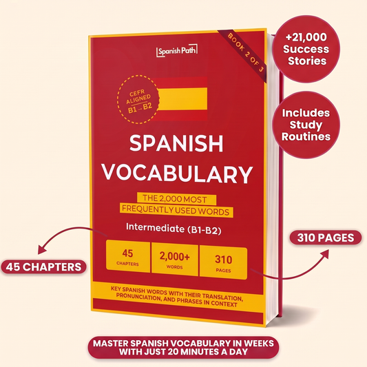 Spanish Vocabulary — Intermediate (B1-B2)