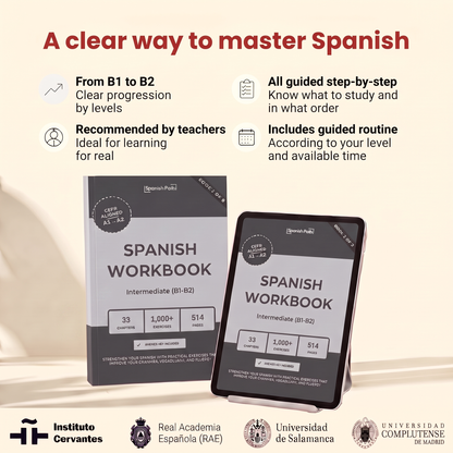 Spanish Workbook — Intermediate (B1-B2)